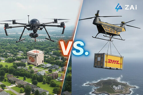 최신 회사 사례 Comparing Delivery Drone Solutions Vs. Industrial Cargo Drone Solutions
